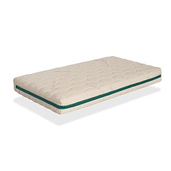 Dormalit Matelas bebe ORGANIC CANDY 67X137 Epaisseur 11 CM - Déhoussable, lavable, mousse à mémoire de forme et respirant 