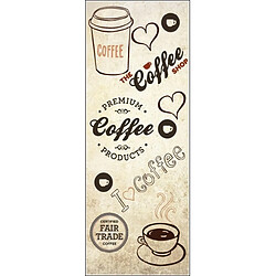 Mani Textile Tapis LOVE COFFEE