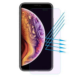 Wewoo 0.26mm 9H 2.5D Film de verre trempé anti-blue-ray pour iPhone X / XS