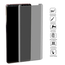 Wewoo Protection anti-reflets anti-éblouissants Film de verre trempé 3D Edge Edge 0.3mm pour Galaxy Note 9