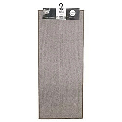 Tapis Uni Anti-dérapant Protect 50x120cm Gris