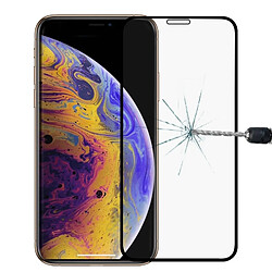 Wewoo Film anti-rayures en verre trempé 9H 10D plein écran HD pour iPhone XS / X