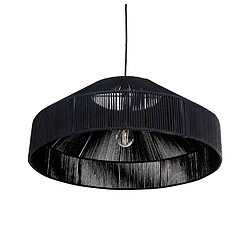 Beliani Lampe suspension IGUAMO Noir