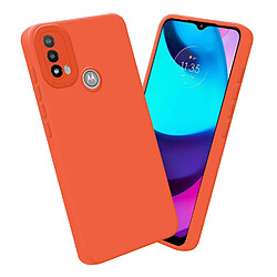 Avis Cadorabo Coque Motorola MOTO E20 Etui en Orange