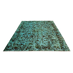 Vidal Tapis de laine 290x196 Bleu Vintage Royal