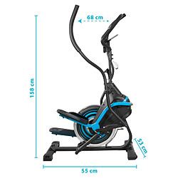 Avis Sparraw Vélo Elliptique SUPER SMART BIKE Cross trainer - 8 niveaux de résistance magnétique - Roue inertie 7Kg, Ecran d'entraînement