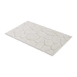 Vente-Unique Tapis en relief effet fourrure - 120 x 160 cm - Beige - ARENSO