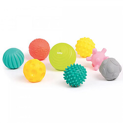 LUDI 8 balles assorties pour les petits