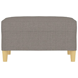 Avis Maison Chic Repose-pied,Tabouret confortable Taupe 70x55x41 cm Tissu -MN65020