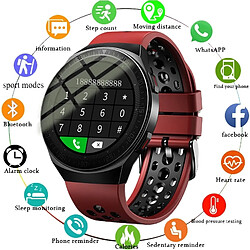 Universal Le nouveau Bluetooth s'appelle Smartwatch Homme 8G Carte mémoire Lecteur de musique Smartwatch pour les téléphones mobiles IOS et traceur de fitness imperméable