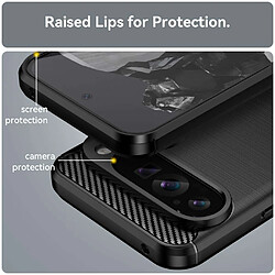 Avis Htdmobiles Coque pour Google Pixel 9 Pro XL - housse etui silicone gel carbone + verre trempe - NOIR