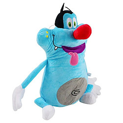 Acheter Universal Le chat Oggy et le cafard, la poupée en peluche.(Bleu)