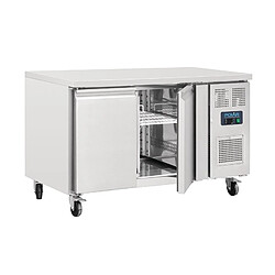 Table Réfrigérée Positive Inox 228 L - 2 Portes - Polar