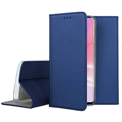 Htdmobiles Housse pour Oppo A77 5G / A57 4G / 5G / Realme Narzo 50 5G - etui coque pochette portefeuille + film ecran - BLEU MAGNET