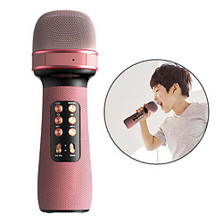 Acheter Microphone Sans Fil Bluetooth pour Appareil de Musique de Haute Qualité pour PC Chantant Des Enfants Rose