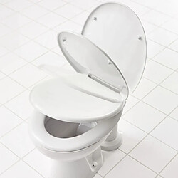 RIDDER Siège de toilette fermeture en douceur Premium Blanc A0070700