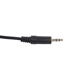 Avis 3.5mm jack mâle à femelle audio stéréo extension aux câble pour casque 50cm