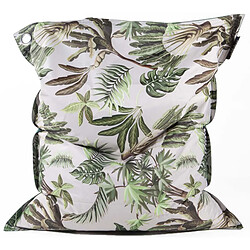 Jardindeco Maxi coussin imprimé intérieur extérieur 110 x 130 cm Exotica.