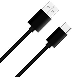 WOW Câble USB A/USB C 2m - 3A Noir