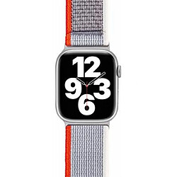 Bracelet Trail compatible avec Apple Watch 42-44-45-49mm Gris et Rouge Bigben