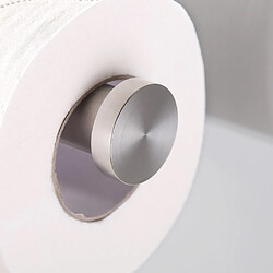 Universal Porte-papier toilette autocollant 3m en nickel brossé, en acier inoxydable, papier tissu de salle de bain non percé, rouille rouillée. pas cher