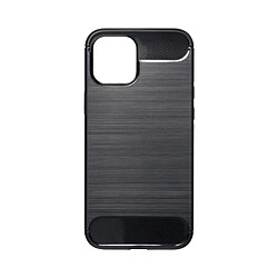 Caseink Forcell CARBON Coque Pour iPhone 12 PRO MAX Noir