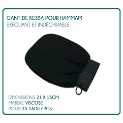 Avis Desineo Gant hammam, kessa, exfoliant (noir)