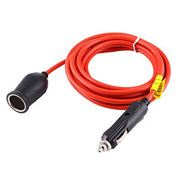 Wewoo 3.6m DC 12V voiture allume-cigare prise de courant de câble de rallonge de de