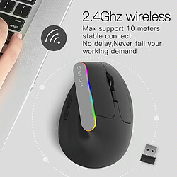 Yonis Souris Ergonomique Sans Fil RGB 1600 DPI pas cher