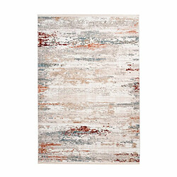 Paris Prix Tapis Vintage à Franges Akropolis III Gris & Rose 120 x 180 cm