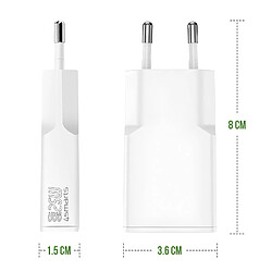 4smarts Chargeur Secteur USB-C GaN 25W Format Compact Blanc pas cher