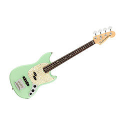 American Performer Mustang Bass Satin Surf Green Fender