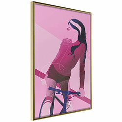 Paris Prix Affiche Murale Encadrée Sporty Soul 20 x 30 cm Or