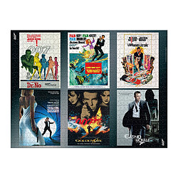 Winning Moves James Bond - Débuts de l'acteur Puzzle (1000 pcs)