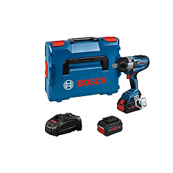 Boulonneuse 18V Bosch GDS 18V1050 H Professional 18 V 2 batteries Procore 8 Ah chargeur LBoxx 06019J8502