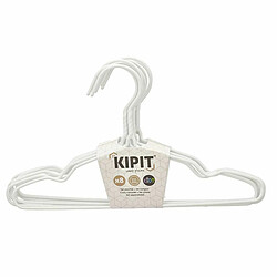 Avis Kipit Jeu de porte-manteaux Enfant 30 x 18 x 1 cm Blanc Métal Silicone (24 Unités)