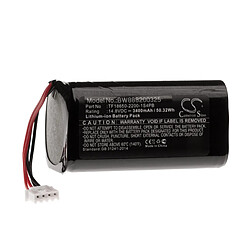 vhbw Batterie remplacement pour Audio Pro TF18650-2200-1S4PB pour enceinte, haut-parleurs (3400mAh, 14,8V, Li-ion)