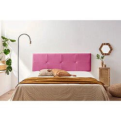 Acheter Tête de Lit Tapisée ALTEA Simili cuir - 130 x 50 cm - Rose - Moonia