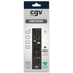 No Name Télécommande de remplacement - CGV - FIDELIO Grundig - Pour téléviseurs Grundig - Sans programmation - Prete a l'emploi