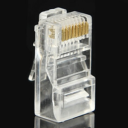 Acheter Wewoo Connecteur modulaire 100 PCS RJ45, or: 3u