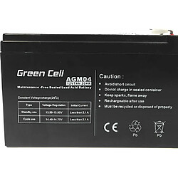 Avis Green Batterie verte 12V/7Ah (AGM04)