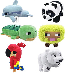 Avis Universal Minecraft peluche jouet poupée abeille dauphin perroquet poupée poupée poupée périphérie du jeu 8