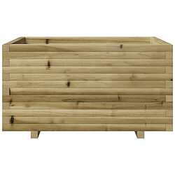 Acheter vidaXL Jardinière 90x60x49,5 cm bois de pin imprégné