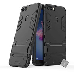 Htdmobiles Coque rigide anti choc pour Huawei P Smart + film ecran - NOIR