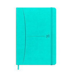 Cahier signature broché Oxford - A5 - petits carreaux - 160 pages - couleurs assorties pastel