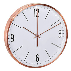 Horloge murale radiopiloté(e) TFA 60.3534.51 cuivre 300 mm x 45 mm mécanisme dhorloge silencieux