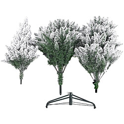 Mobili Rebecca Sapin De Noël Blanc 180 Cm 850 Branches Épais Avec 300 Lumières LED Incluses pas cher