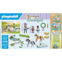 Acheter Playmobil® PLAYMOBIL 71495 Cavaliers poneys et saut d'obstacles