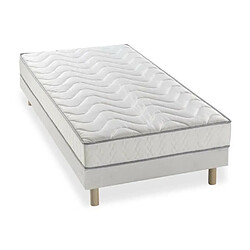 Avis DEKO DREAM Ensemble sommier + matelas 90 x 190 - 5 zones et mémoire de forme - 16 cm