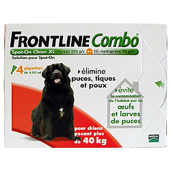 FRONTLINE Combo chien - 40-60kg - 4 pipettes